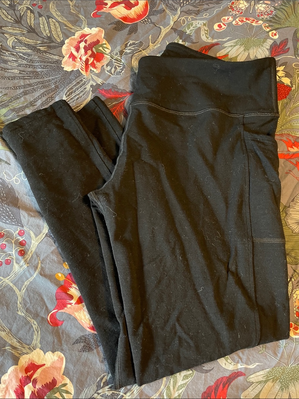 High-Waisted Women's Black Leggings